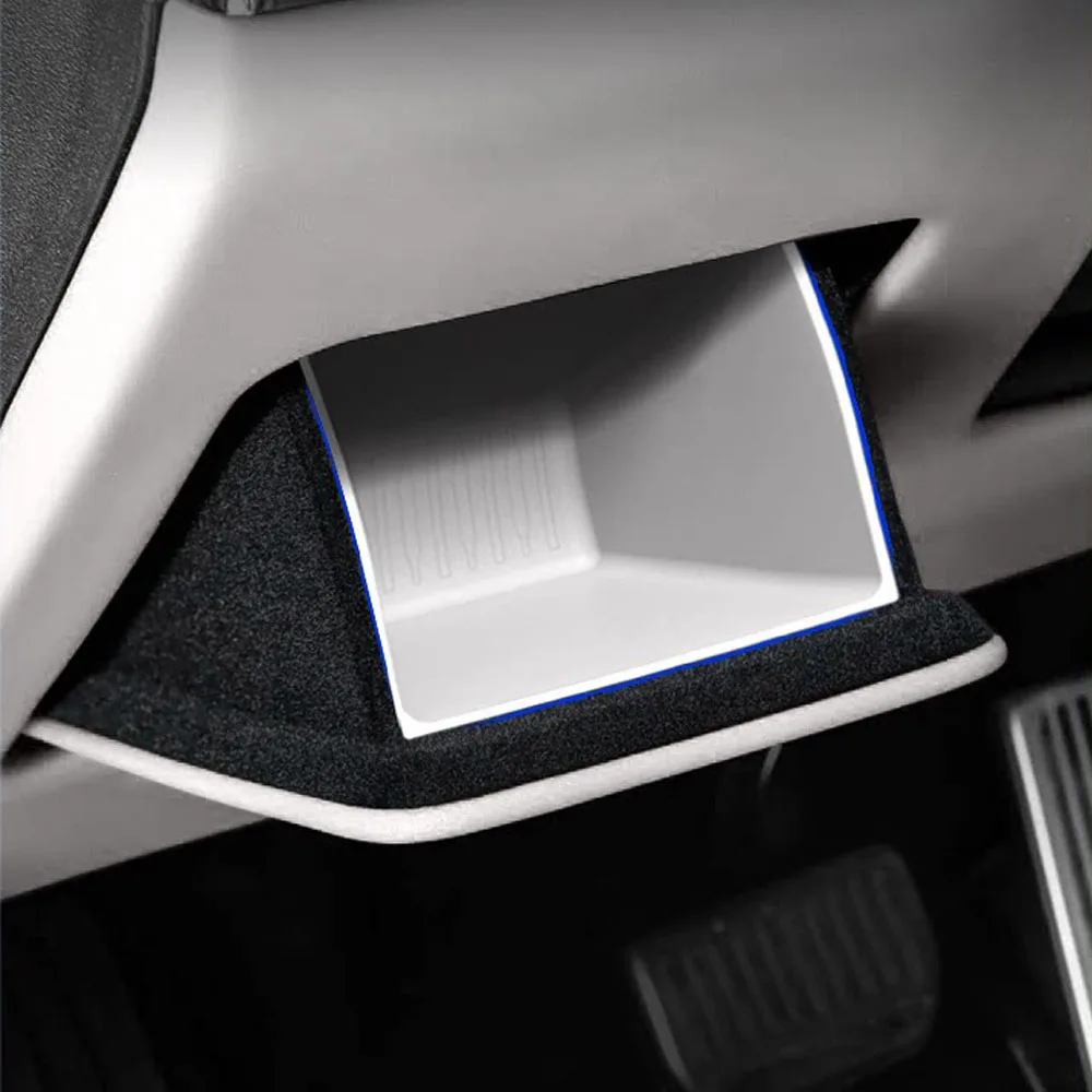 

Storage Box Under Steering Wheel Silicone Material Interior Accessories Fit For ZEEKR 8X Anti Fouling And Scratch Resistant