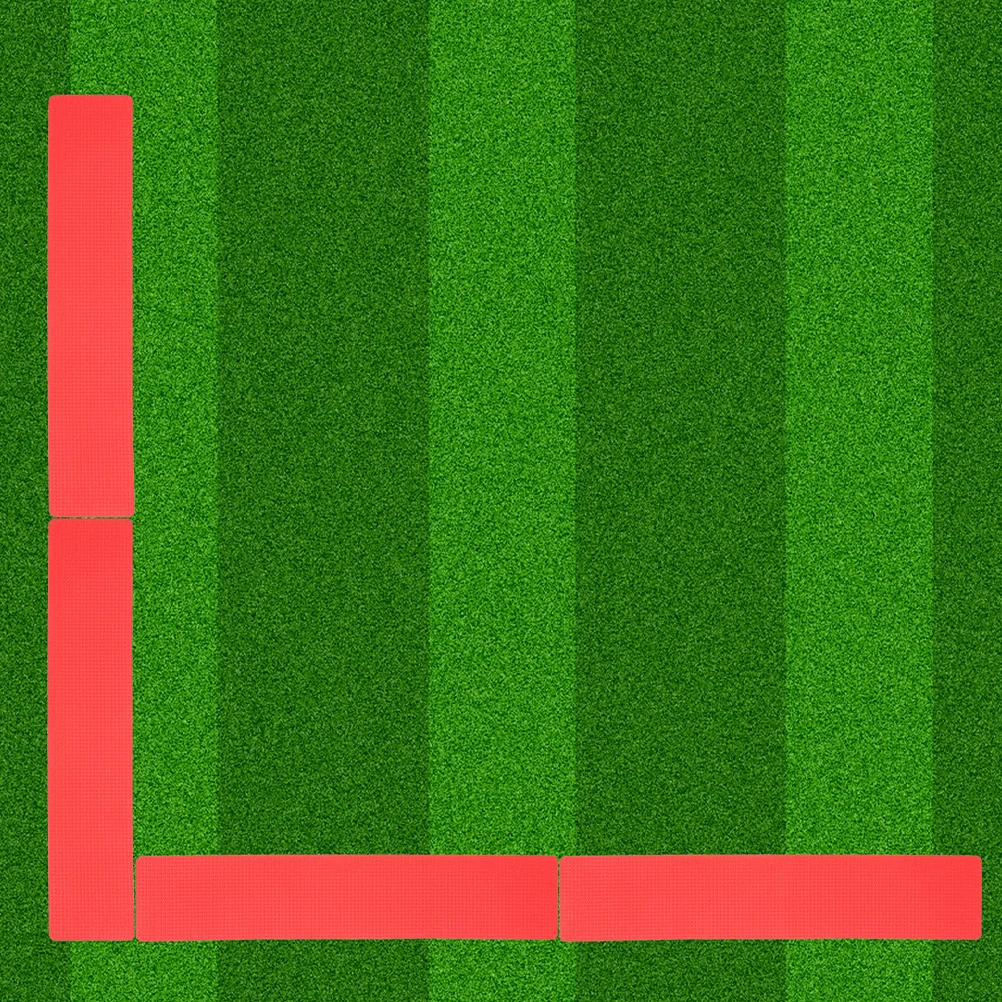 

6Pcs Spot Markers for Sports Court Lines Flat Rectangular and Right Angle Field Marking Kit Ideal for Pickleball Volleyball