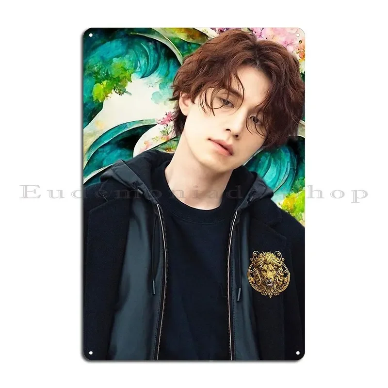 Lee Dong Wook 4 Metal Plaque Poster Wall Cave Garage Club Cinema Character Personalized Tin Sign Poster