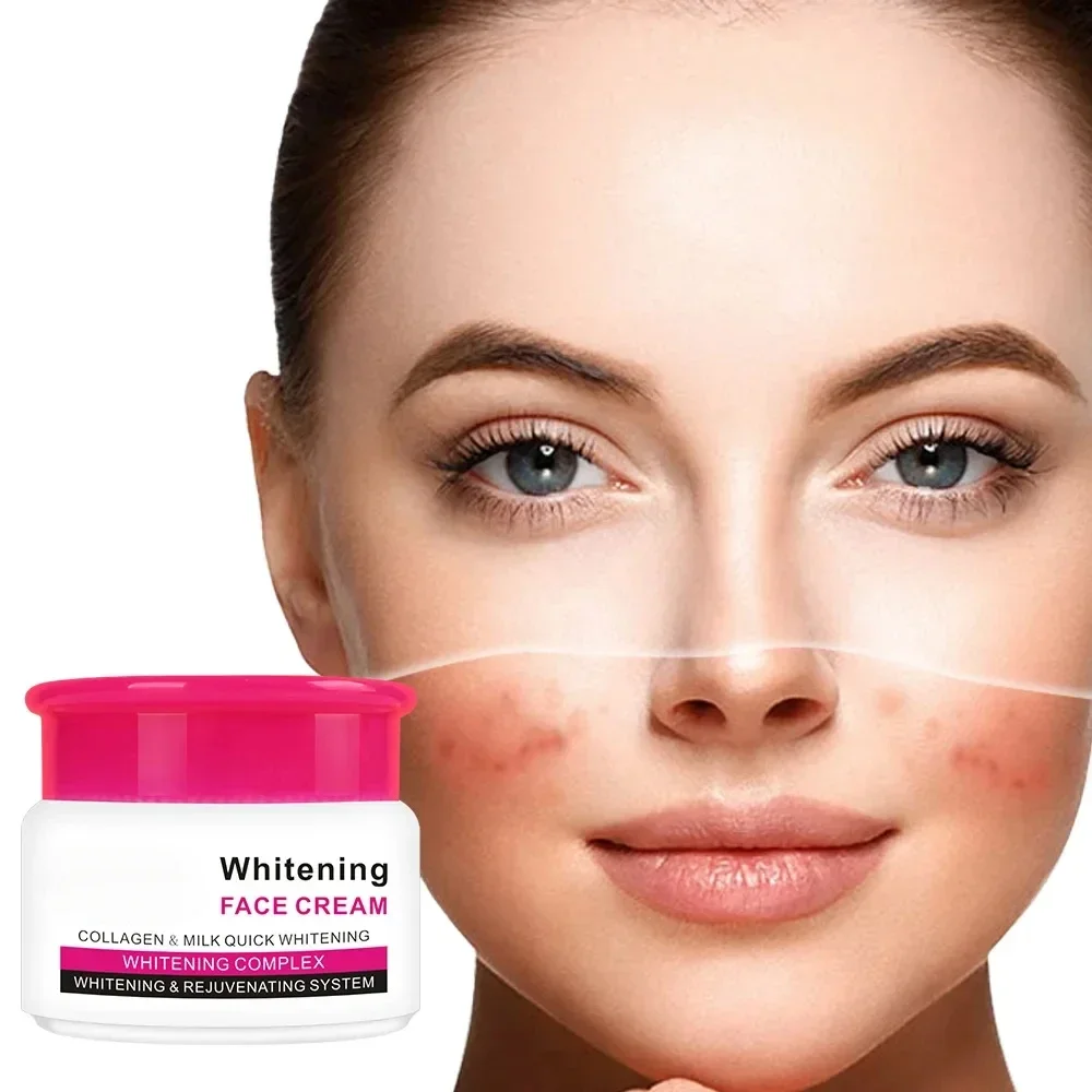 

80ml Collagen Milk Cream Skin Brightening Rejuvenating Moisturizing Facial Cream Whitening Skin Whitening Cream