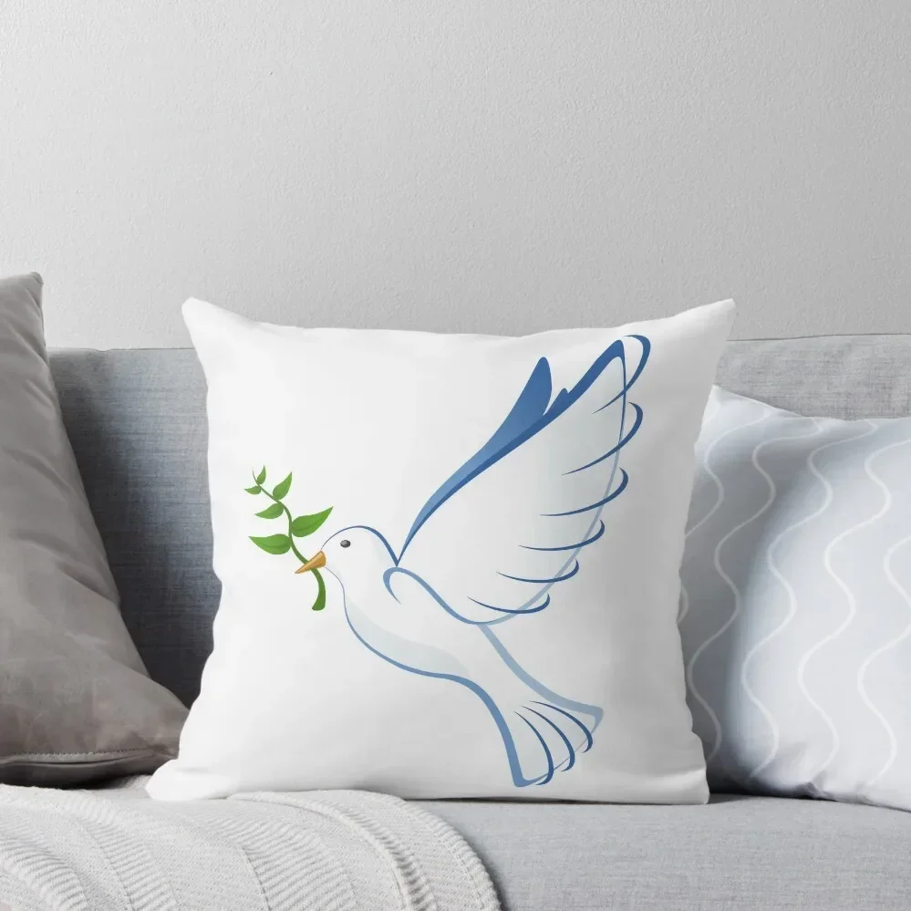 

PEACE DOVE, SIGN OF PEACE, PRINT DESIGN Throw Pillow Decorative Cushions Sofa Cover Pillow Covers Decorative pillow