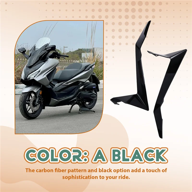 

X39A-для Honda Forza750 воздушные дефлекторы для Honda Forza750 аксессуары для мотоциклов черный