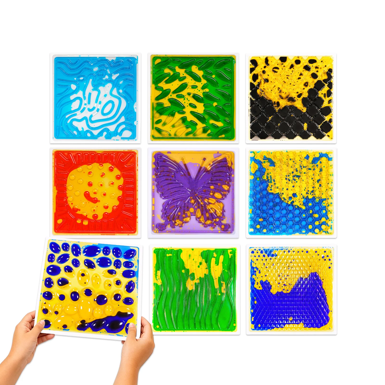 

Art Shaped Textured Floor Mat Sensory Kids Tactile Sensory Experience Fun Decor Play Mat For Classroom