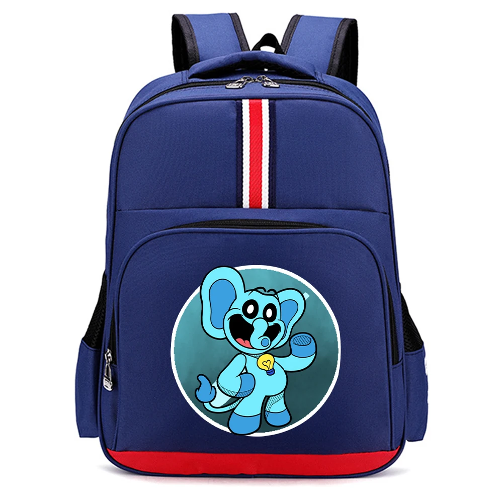 Smilings Critters Kindergarten Backpack Student Reduced Backpack Cute Anime Kids Backpack Schoolbag Boys Girls Birthday Gifts