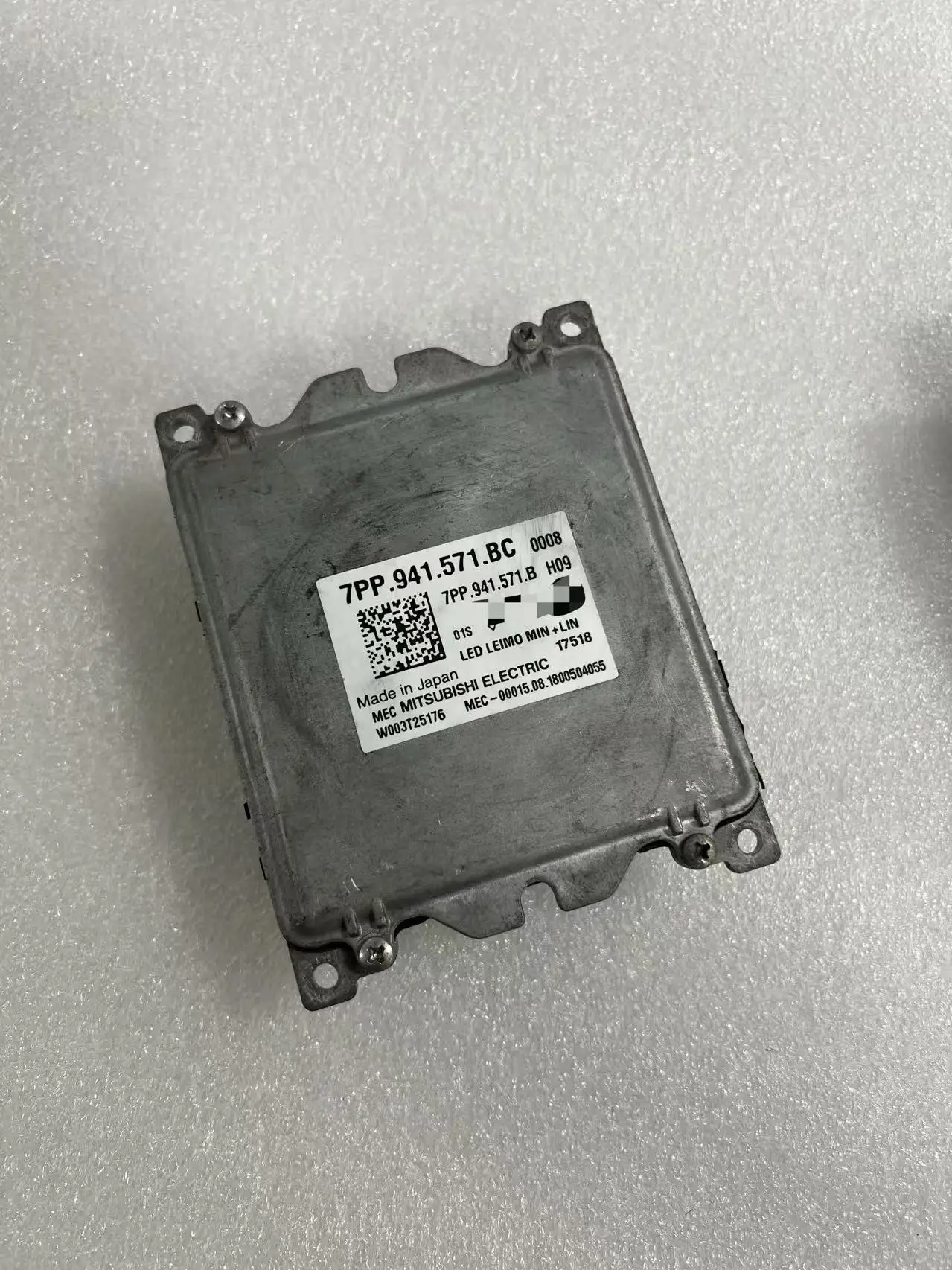 7PP941571BC Original Matrix Full LED Driver Ballast Module Suitable for Volkswagen Audi A4 S4 Headlight Module 7PP941571B