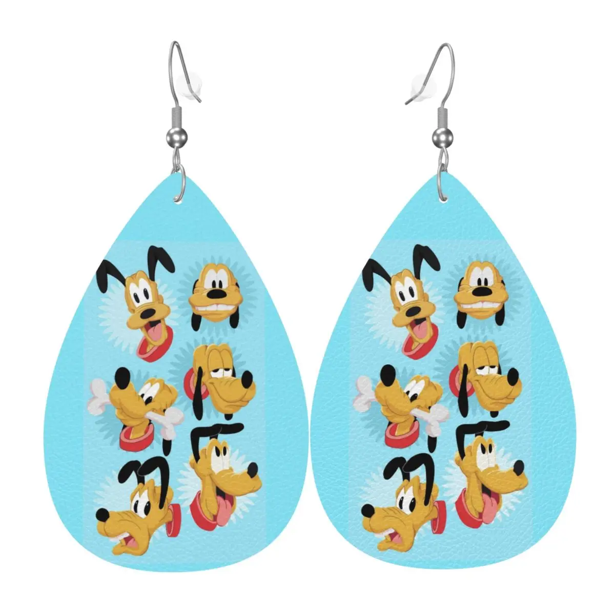 

Серьги-подвески на заказ, забавные серьги-капли в стиле аниме «Плутон», из ПВХ-кожи, для подарков, изящные украшения