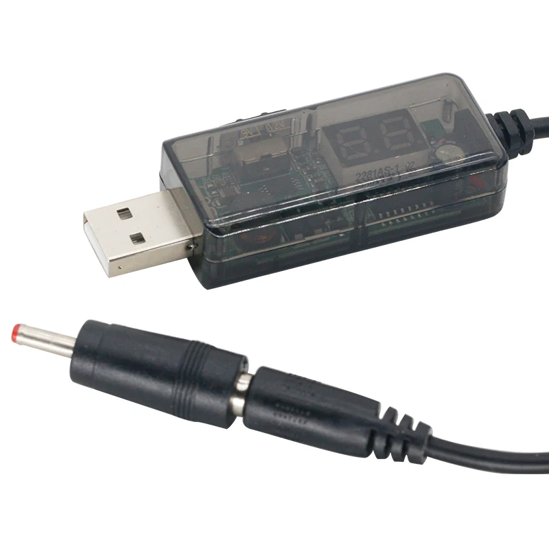 Convertisseur élévateur USB avec connecteur 3.5x1.35mm, alimentation, chargeur, convertisseur de puissance, DC 5V à 9V, 12V