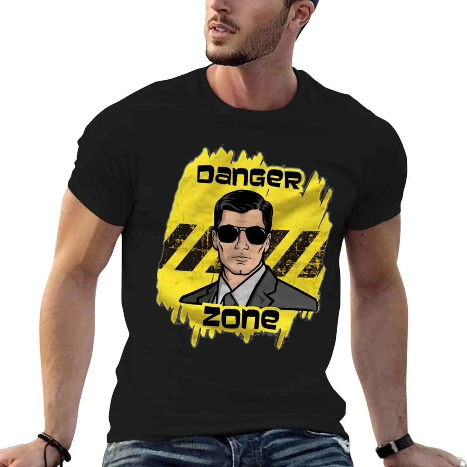 

Kenny Loggins Celebrate Me Home Archer Danger Zone Vintage T-Shirt t shirts for man cotton t shirts for man graphic tees T-Shirt
