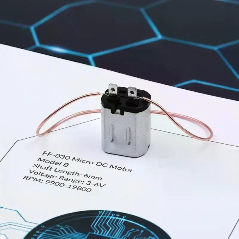 1/5Pcs DC 3V 3.7V 5V 6V 12V High Speed Micro Electric Motor FF-030 Mini Mute 030 Motor DIY Hobby Toy Lock Car AV Device