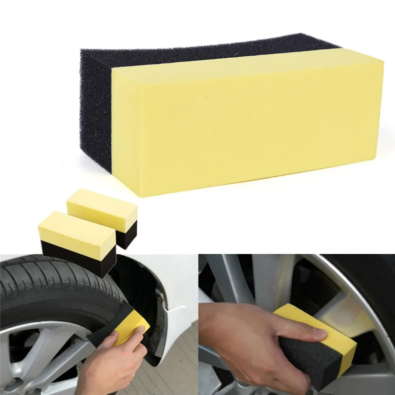 1PC Auto Wheels Brush Sponge Tools Applicator Special For Tire Hub Cleaning Car Accessories Multipurpose Home Cleaning Supplies