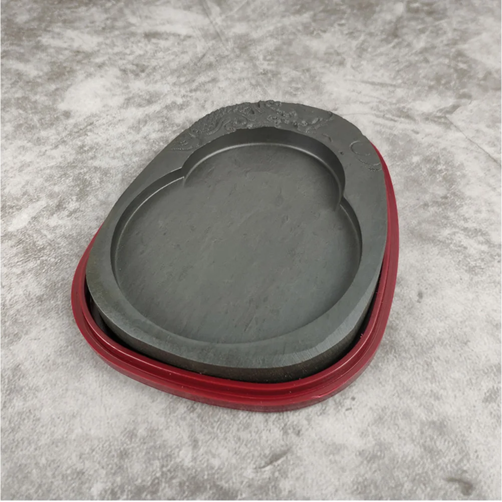 

Inkstone with Cover Chinese Calligraphy for Kids Japanese Stones Stick Tool China Sumi-