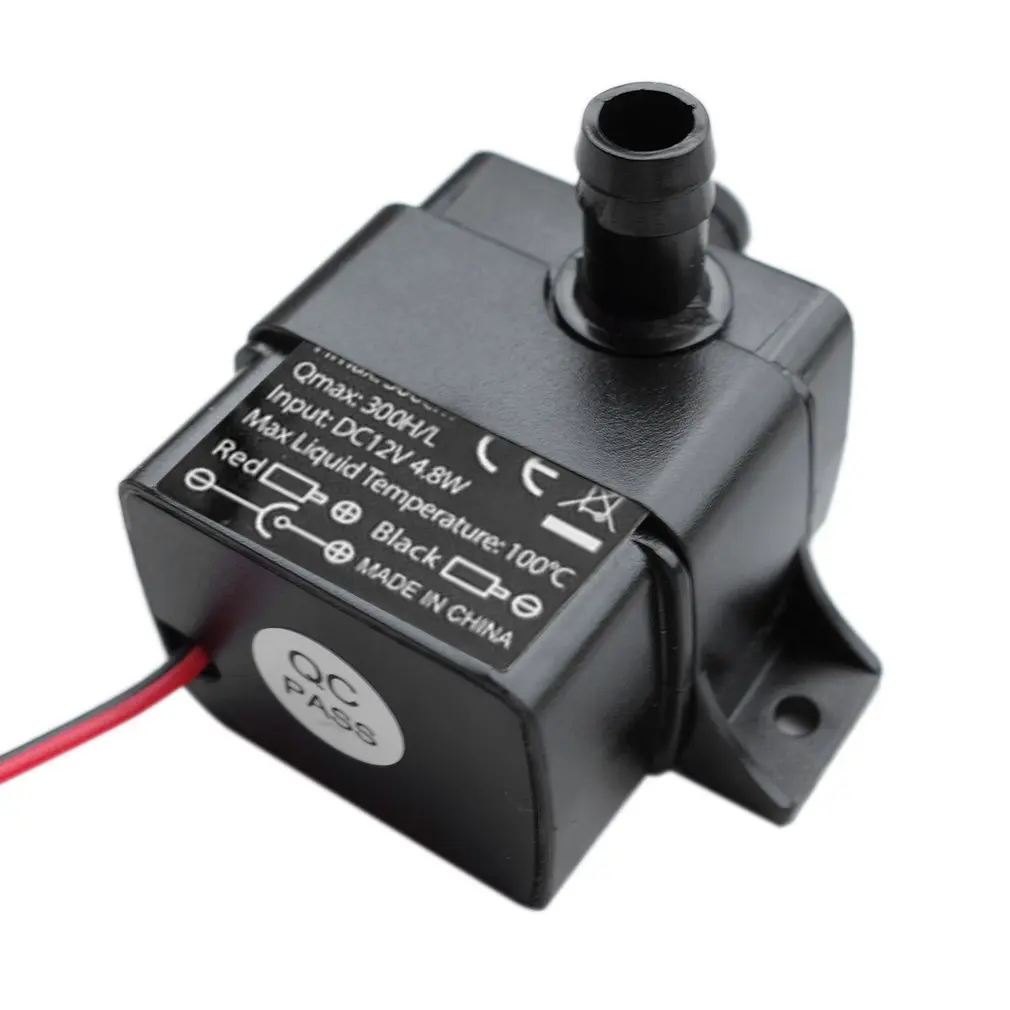مضخة حوض أسماك صغيرة QR30E ، تيار مستمر ، 12 فولت ، 4.2 واط ، معدل تدفق 240 لتر/ساعة ، بدون فرش ، مقاوم للماء ، صامت للغاية ، لنافورة المناظر الطبيعية
