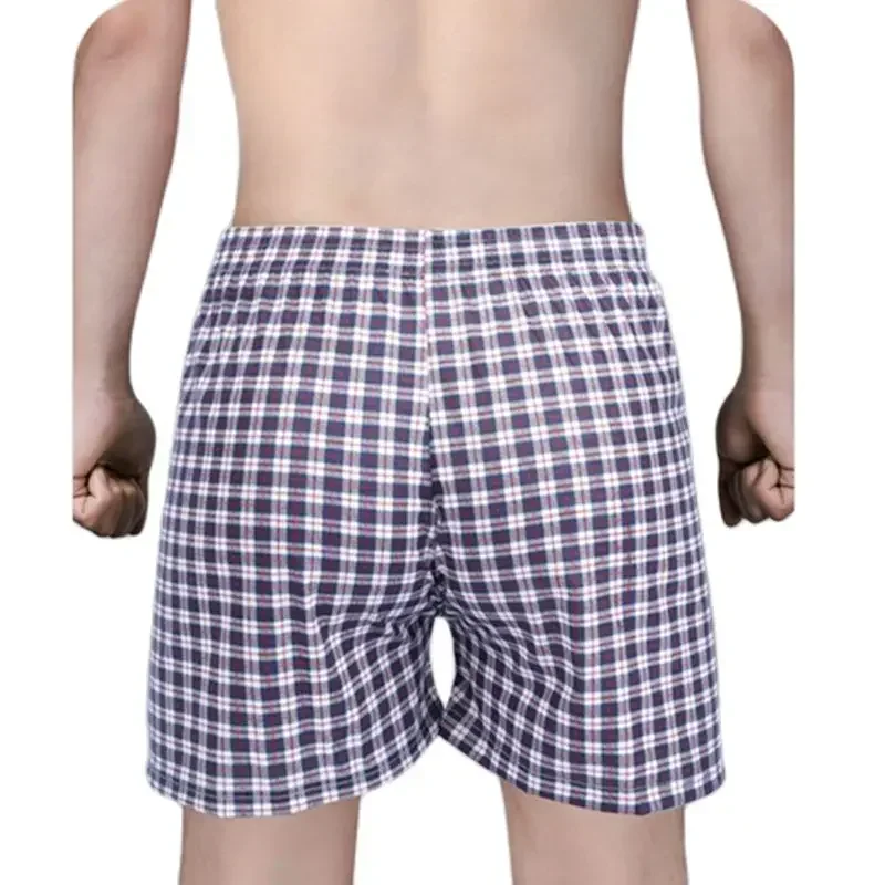 Cueca boxer solta para homem, cueca de praia para casa, boxers masculinos de tamanho grande, shorts legais, verão, calcinha masculina