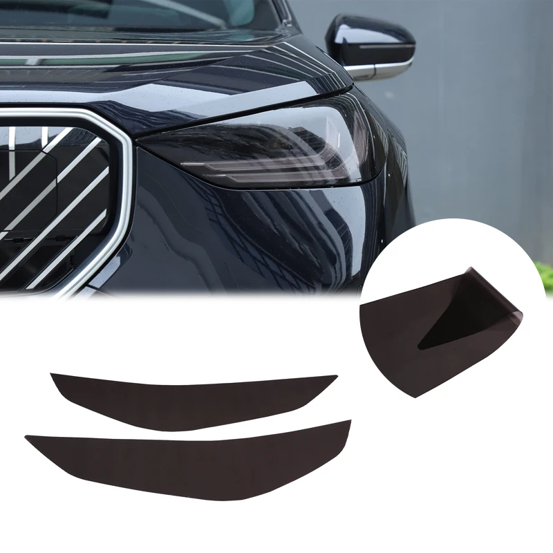 

For BMW X3 G45 2025+ Car headlight protective film TPU film Auto exterior accessories 2 Pcs