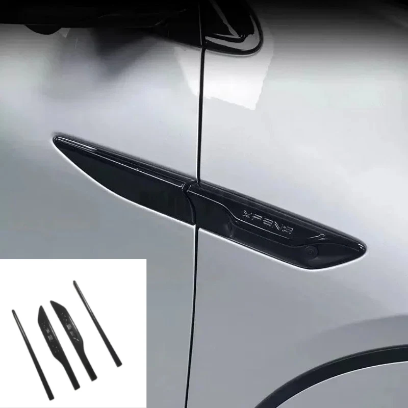

For XPeng G6 2023 2024 2025 Exterior Decoration Modified Car Label Leaf Board Side Trim Car Styling Accessories