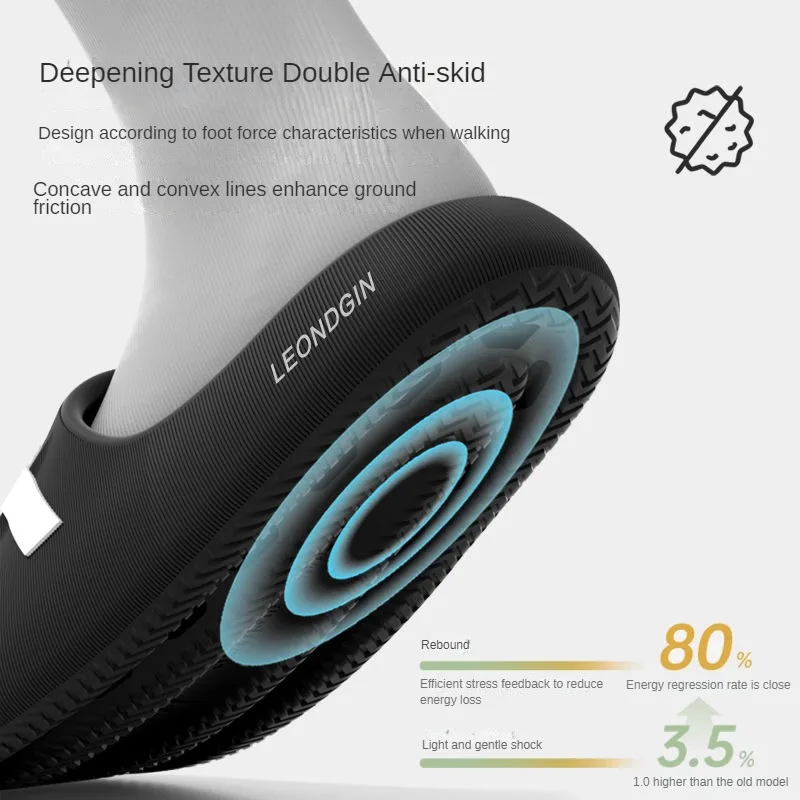 Xiaomi Men Sandals Summer Shower Anti Slip EVA Bathroom Household Silent Breathable Minimalist Couple Slippers Outdoors Wearable