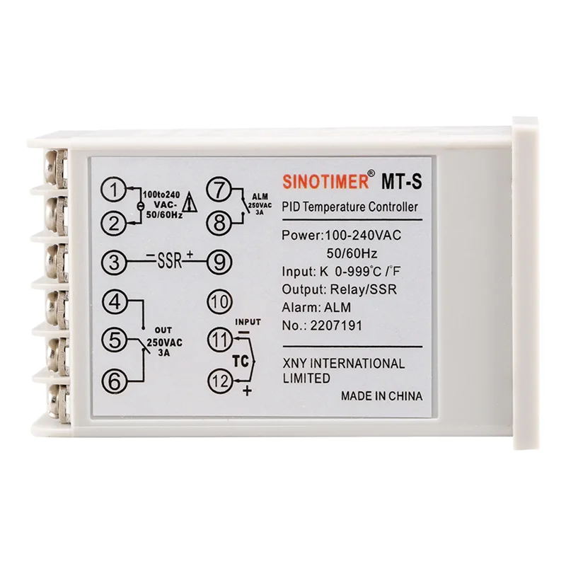 Smart-3X SINOTIMER الرقمية Pid متحكم في درجة الحرارة ترموستات للتدفئة أداة التبريد التتابع/إخراج الجهد MT-S