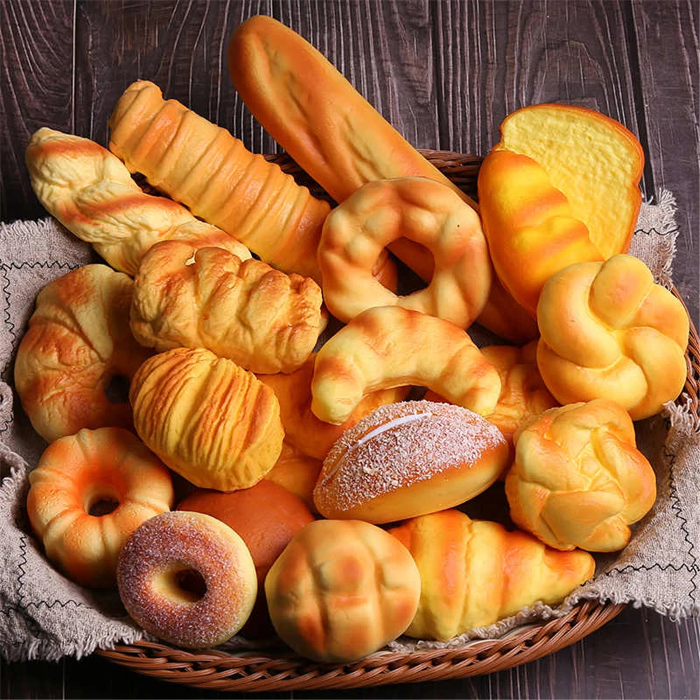 

fake food decorations display props hotel restaurant cake bakery dessert shop store decoration simulation pastry bread model set