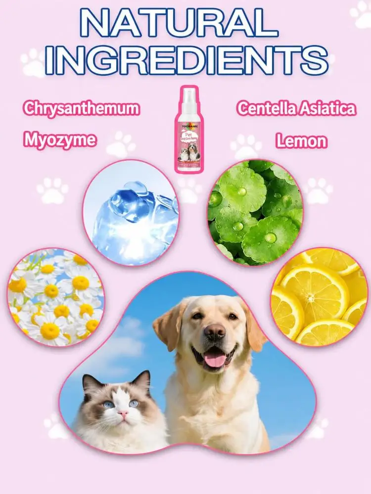Daily Pet Mouth Cleaning Liquid, Suitable for Dogs & Cats, Freshen Breath, Support Gum Health, Mild Non-irritating Oral Cleanser