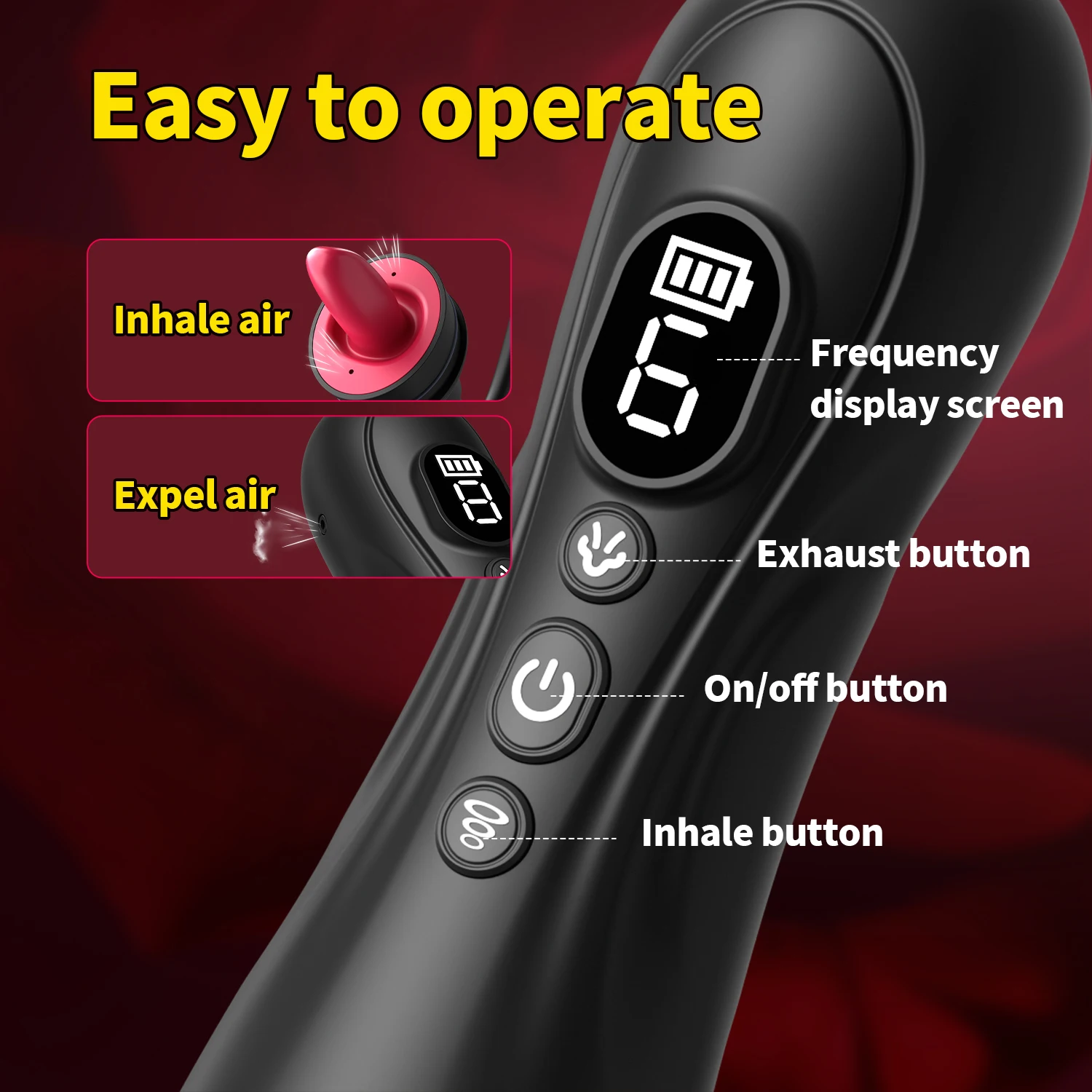 Nipple Clit Sucker Toy Pussy Pump Vibrator Sucking Toys BDSM Electric Vacuum Suck Vagina Sex Pump Female Sex Toy for Women