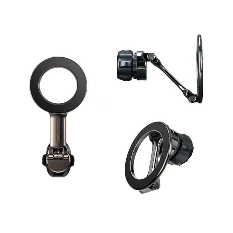 Verlängerungsstange, Autohalterung, Zubehör, universell, faltbar, magnetisch, Autotelefonhalter, Teile für 17 mm Kugelkopf, Basis, Magnethalter