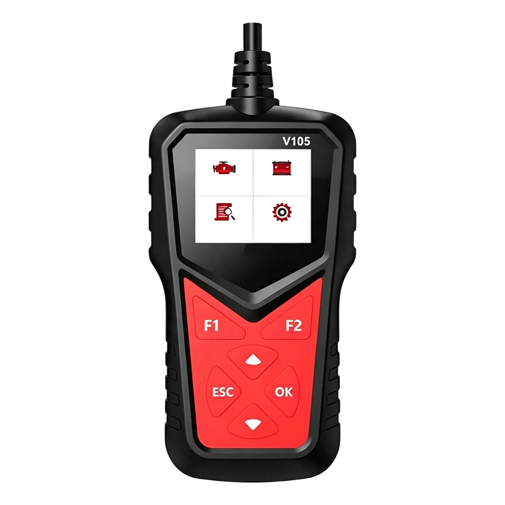 Car Engine Diagnostic Scanner Diagnostic Tool Vehicle Tester Engine Fault Tool Direct Replacement Compact Design