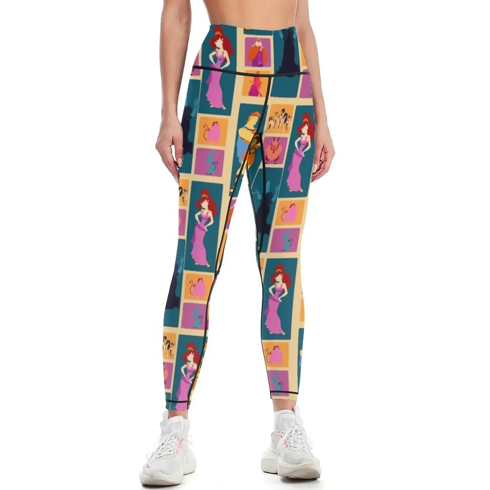 

King and Queen Minimalist Leggings sport legging joggers for sporty woman gym push up fitness Womens Leggings