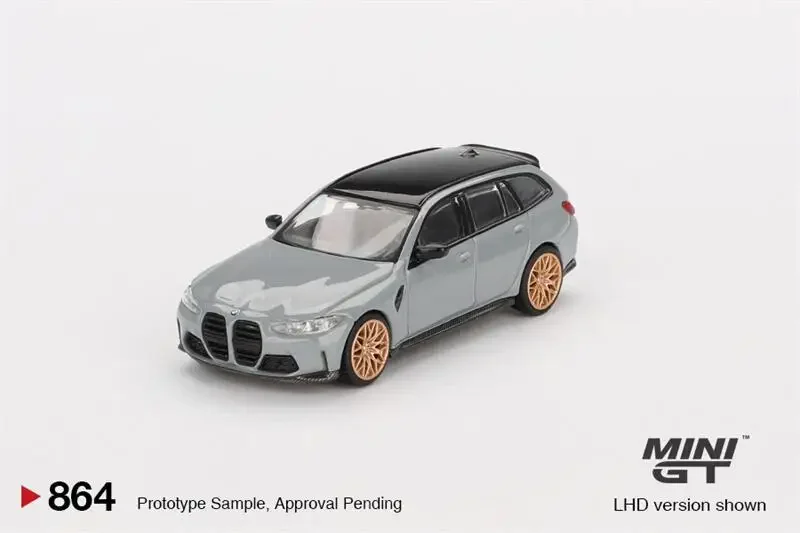 

PreSale MINI GT 1:64 M3 Competition Touring Brooklyn Grey Collection Miniature Diecast Metal Model Car