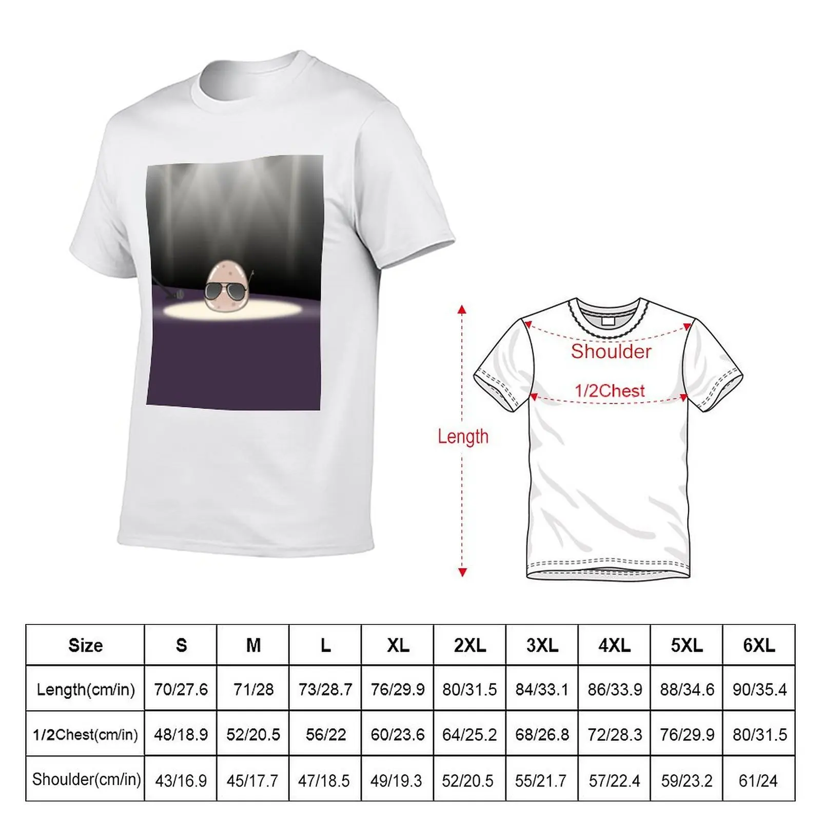 Nioki - Only potatoes [dark] T-Shirt cotton t shirts man 100% mens graphic t shirts T-Shirt