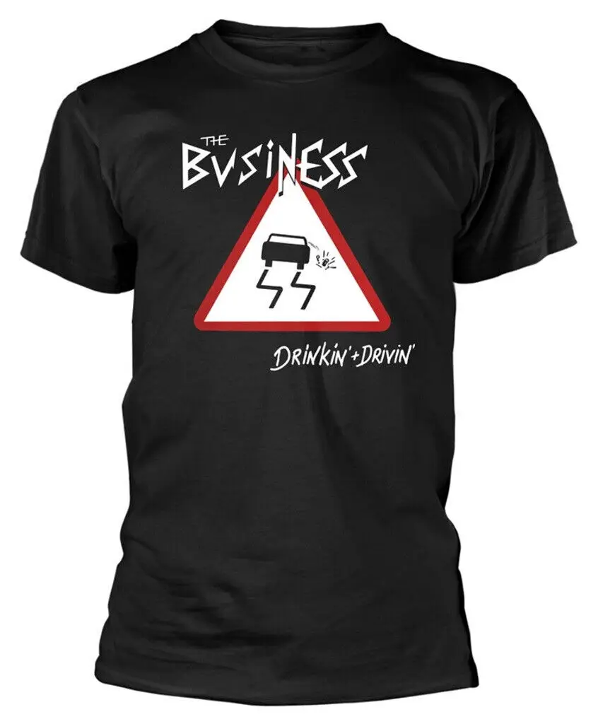 

The Business Drinkin + Drivin Black T-Shirt - OFFICIAL