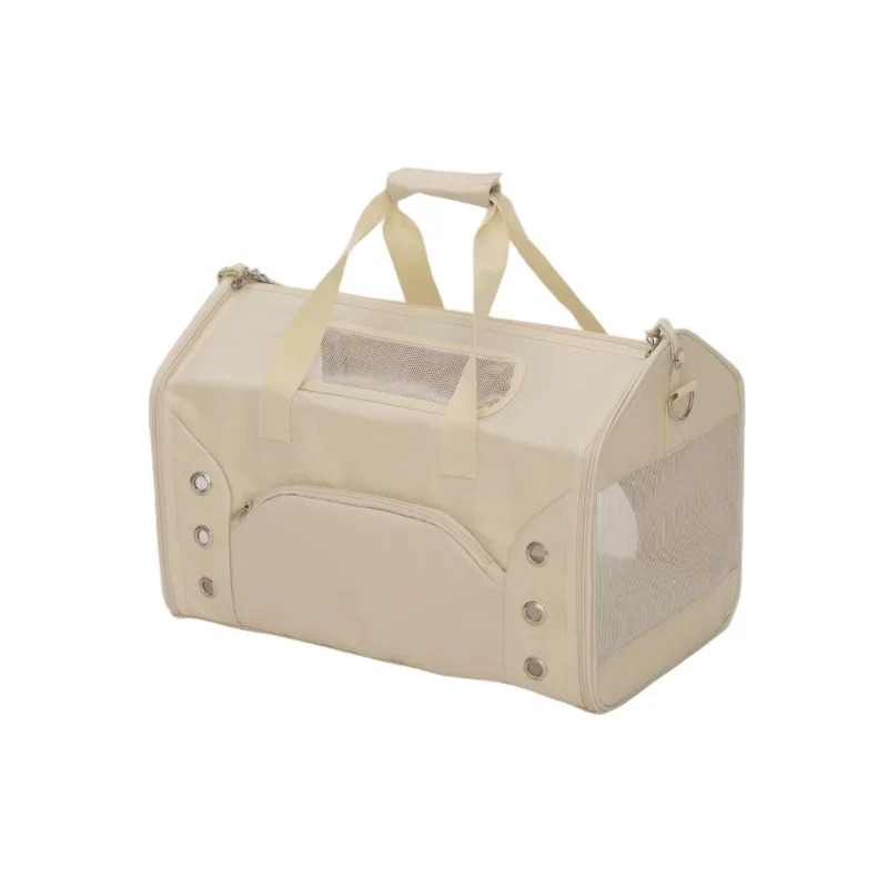 

Pet Carrier Bag Large Capacity Portable Cat Dog Travel Backpack Breathable Stress Relief Shoulder Handbag Lightweight Outdoor