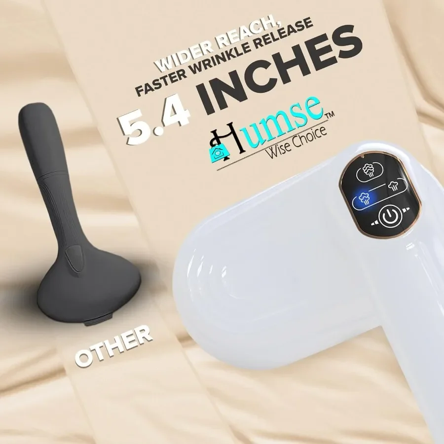 همس باخرة محمولة للملابس 2 في 1 مكواة بخار للسفر للملابس خفيفة الوزن مع خزان مياه 230 مل 20 ثانية وقت تسخين 10