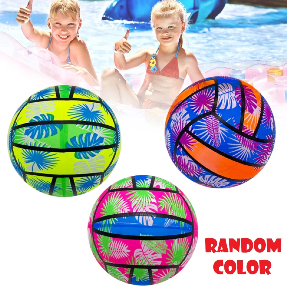 Ballons de volley-ball gonflables aléatoires pour enfants, 9 pouces, petits, portables, jouet de piscine pour enfants, pour sports en plein air et en intérieur, 1/2/4 pièces