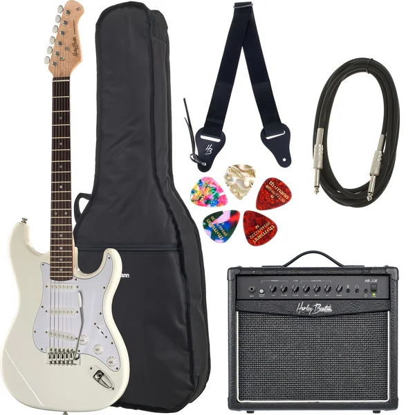 

Guitar Set G2 White Electric Guitar free shipping