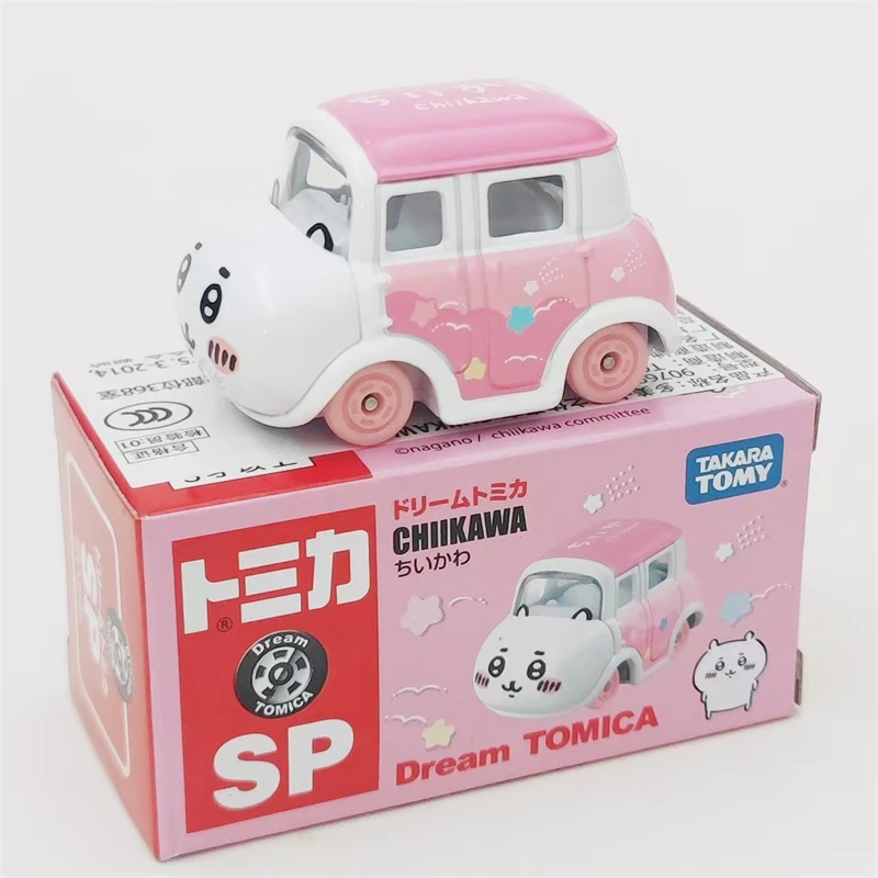 TAKARA TOMY Tomica Chiikawa Hachiware Usagi ของเล่นโลหะผสมยานยนต์โลหะ Diecast รุ่นของขวัญเด็ก