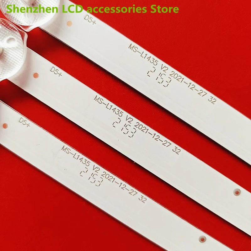 LED الخلفية ل JAV Jie Aiwei LED32HD590 350 LED قطاع MS-L1435 V2 HY-U320-01Y2835B06 v1 v2 61.5 سنتيمتر