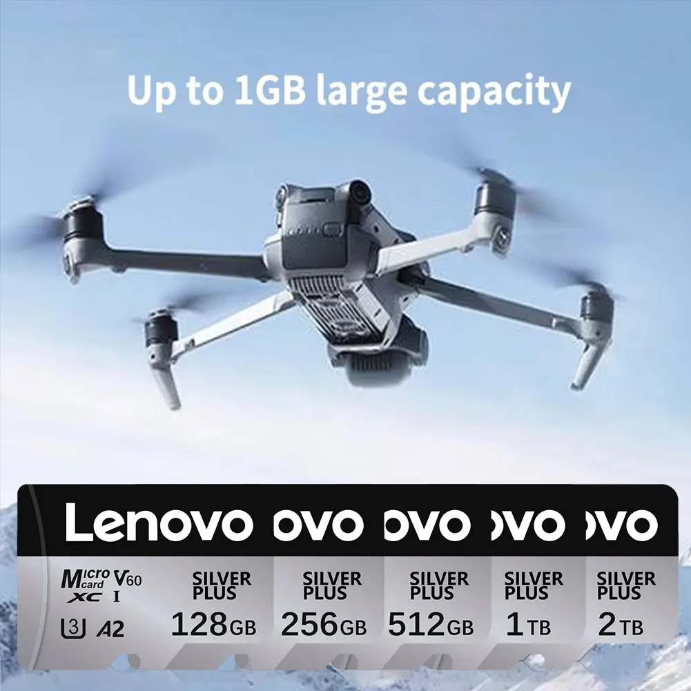 لينوفو V30 A2 2 تيرا بايت مايكرو SD بطاقة UHS-I للهاتف اللوحي داش كام قدرة عالية 1 تيرا بايت مايكرو اس دي TF بطاقة 128 جيجابايت 512 جيجابايت بطاقة الذاكرة