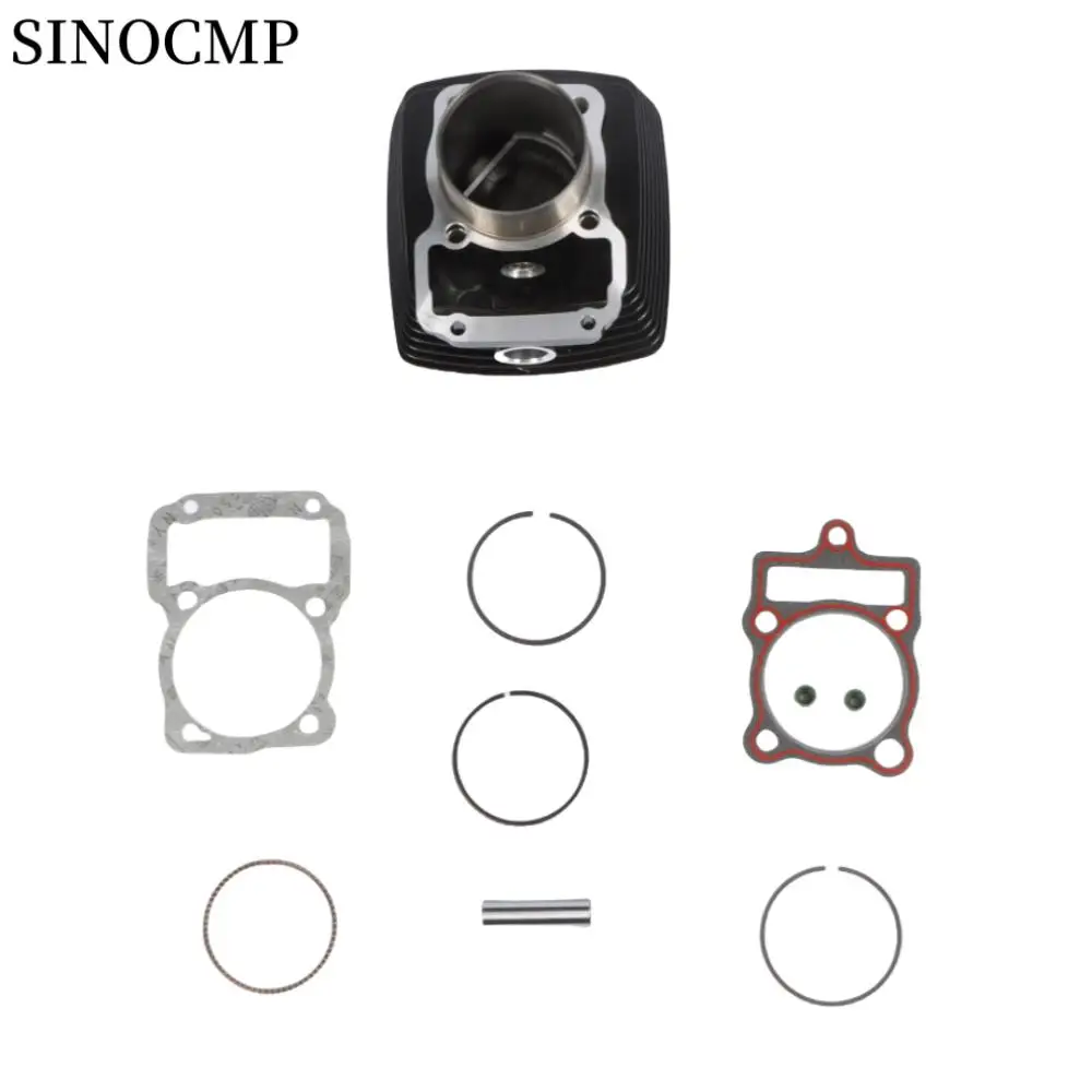 Kit de cilindro para Veloci Xeverus 250CC, bloque de cilindro, junta de anillo de pistón, válvula, sello de aceite, componentes de motores, piezas del cuerpo del cilindro