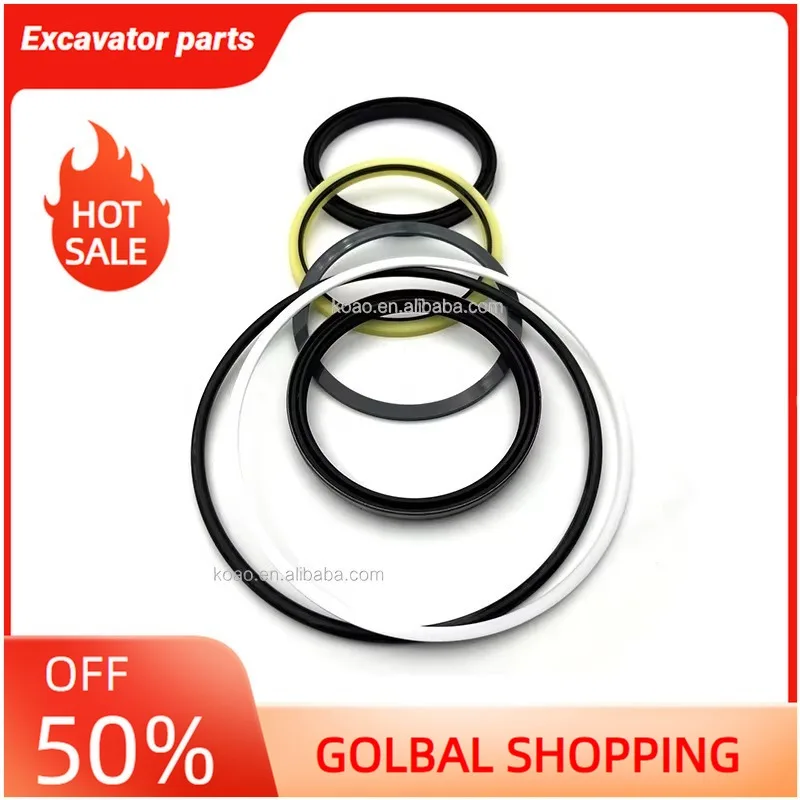 

Для ПК 707-99-66600 Комплект уплотнений цилиндра наклона D275A-5 Сервисный комплект для бульдозера: совместимый с