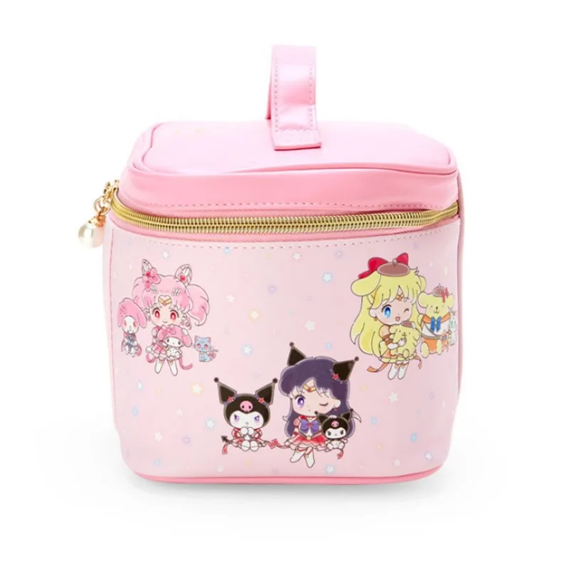 Sailor Moon Woman Anime Fashion Cosmetic Bag Girls Cartoon Cute Makeup Case Kawaii New Make Up Bags Charms Storage Pouch Gifts