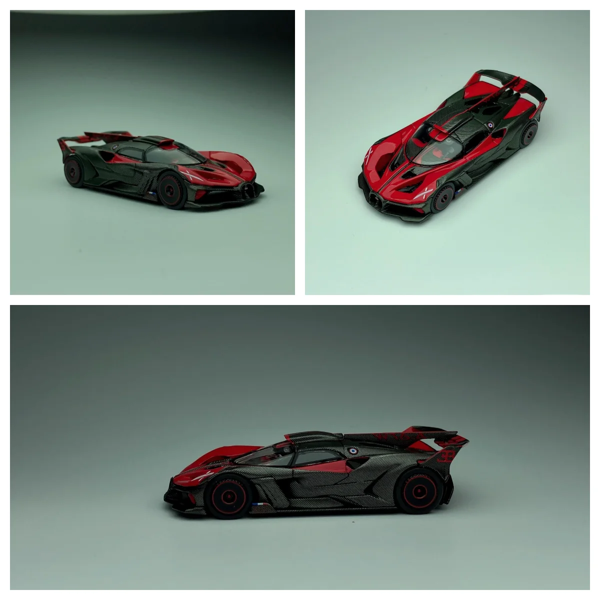 MINI GT 1/64 #1105 Bolide Red Diecast Model Car Alloy