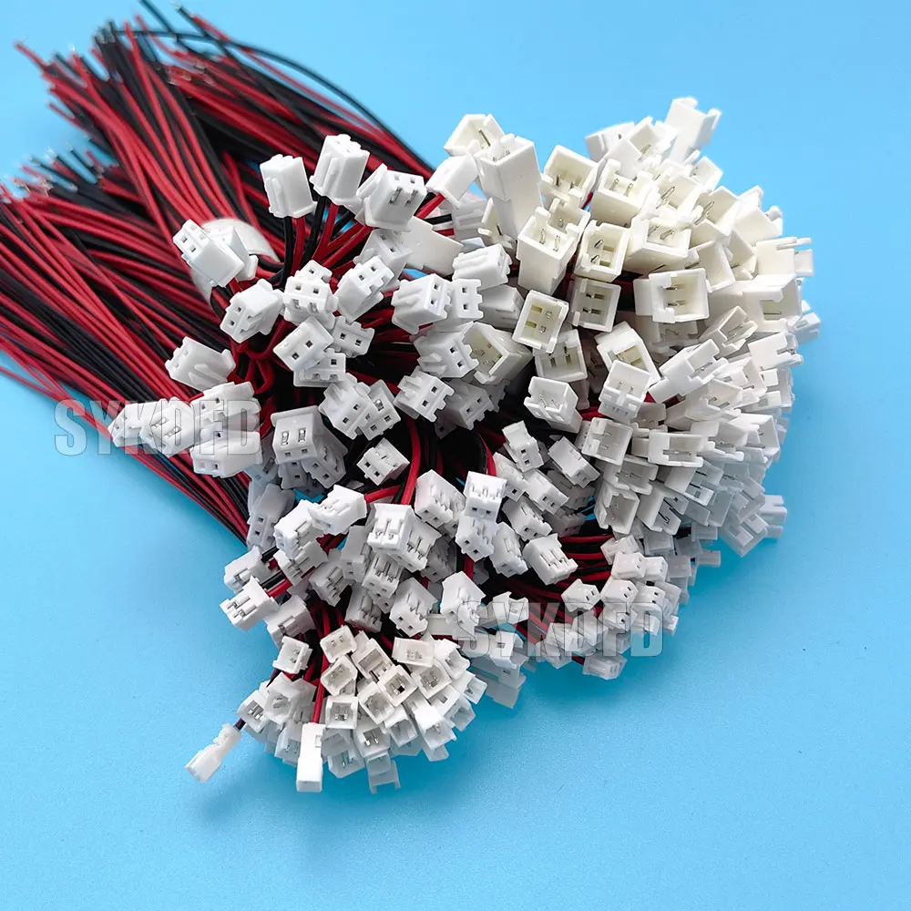 Micro JST 1.25mm PH 2.0mm XH 2.54mm 2 Pin Male Female Connector Plug with Wire 150mm Wire Cables