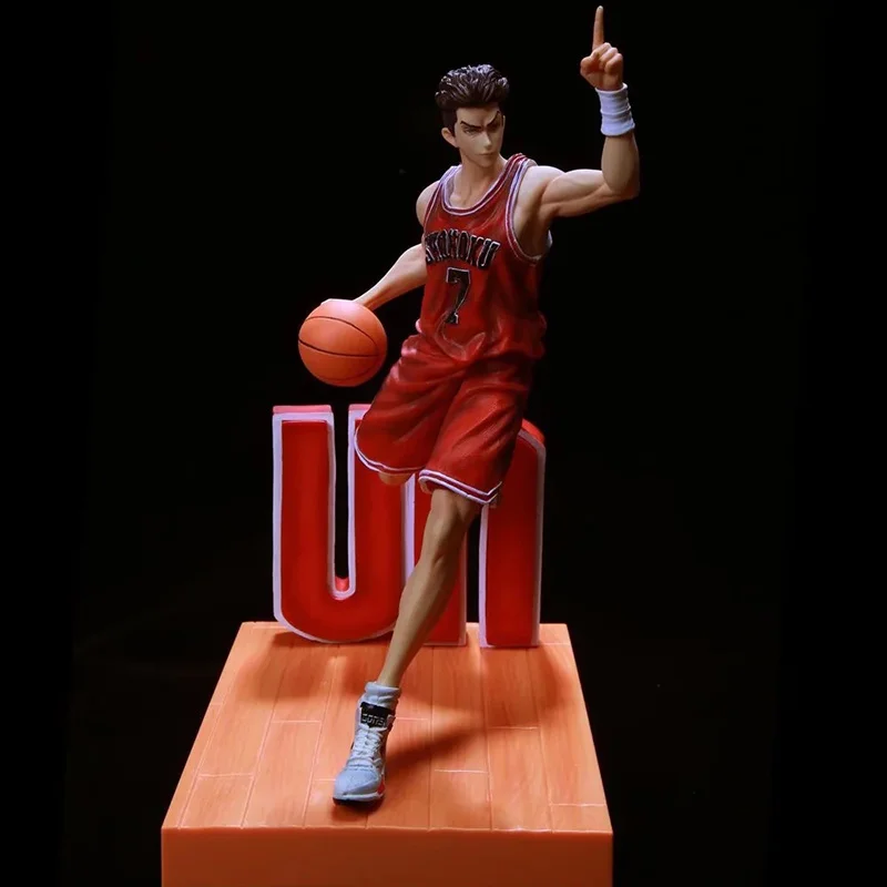 Anime Slam Dunk Kaede Rukawa Sakuragi Hanamichi Hisashi Mitsui Ryota Miyagi Takenori Akagi Action Figures giocattoli modello in PVC regalo