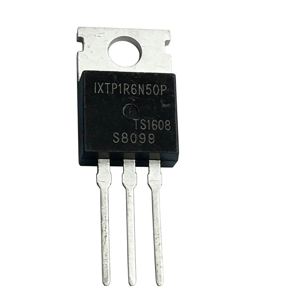 5PCS IXTP1R6N50P 500V 1.6A 2SK2543 K2543 500V 8A RJP30E2 FX20KMJ-03 -30V -20A T4N60 AOT4N60 600V 4A BYW51-200 200V 20A