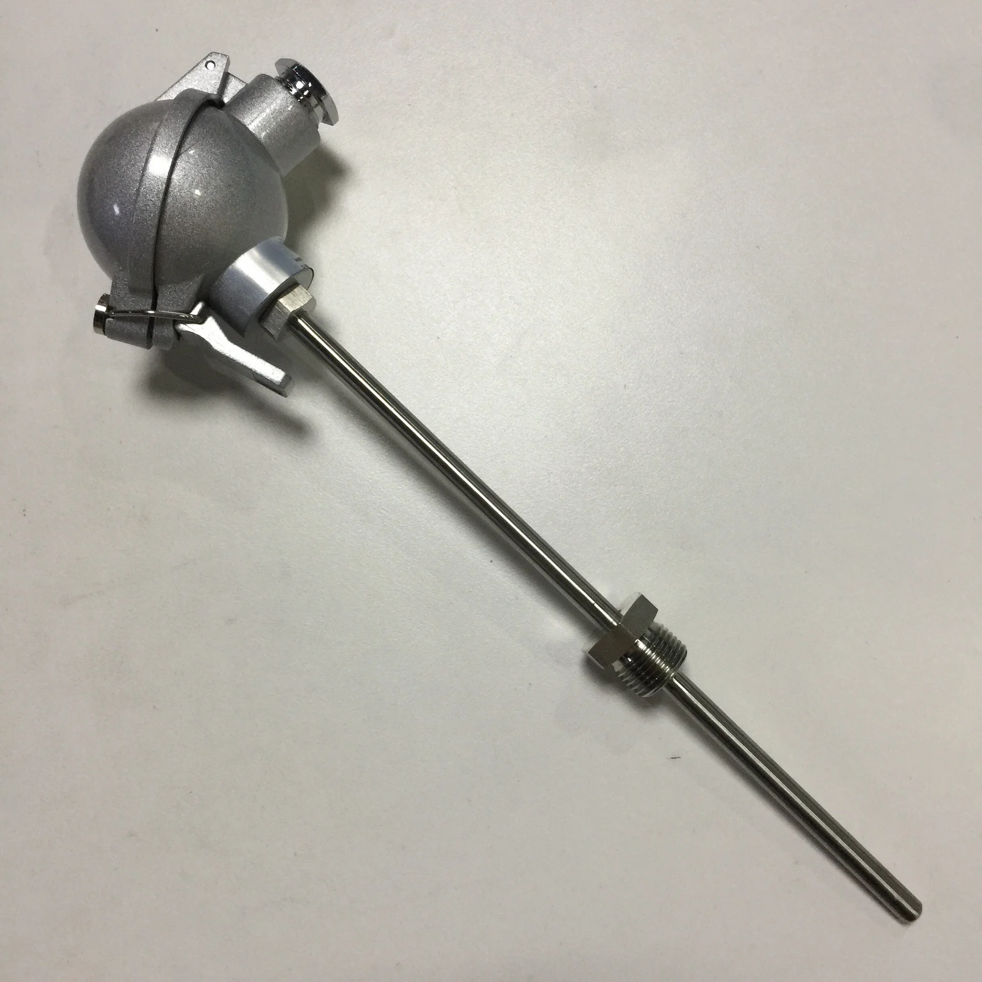 Temperature sensor, single group PT100 A class, pipe diameter 7MM pipe length 100MM thread G1/2