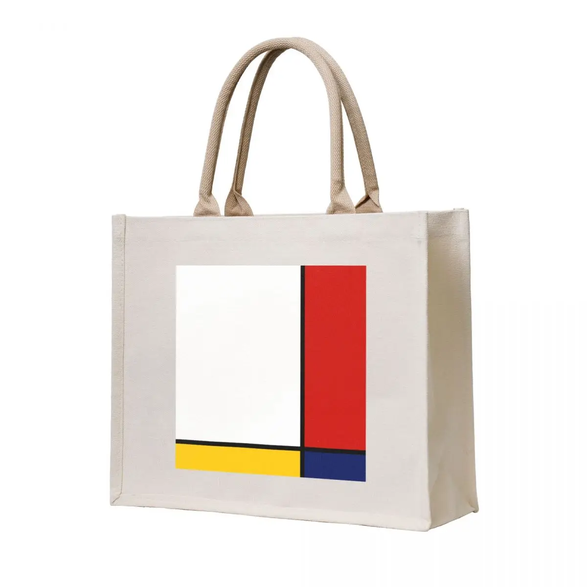 

Mondrian Style Abstract Art Tote Bag Cloth bags hand bags custom tote bag