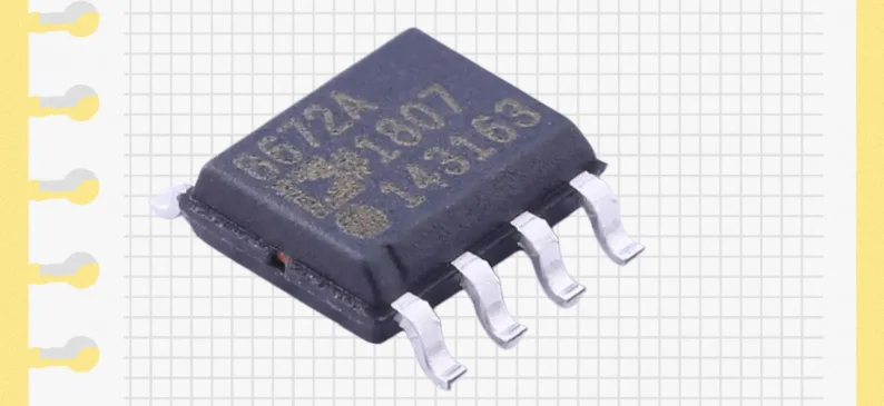 AD8672ARZ AD8672A silk screen printing 8672A precision low-noise amplifier SOP-8 brand new original precision, ultra-low noise,
