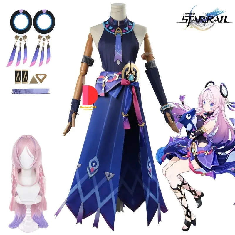 

In Stock Game Genshin Impact Citlali Costume Cosplay for Women Popular Outfit Uniform Pleated Skirt Anime Clothes Comic-Con Set
