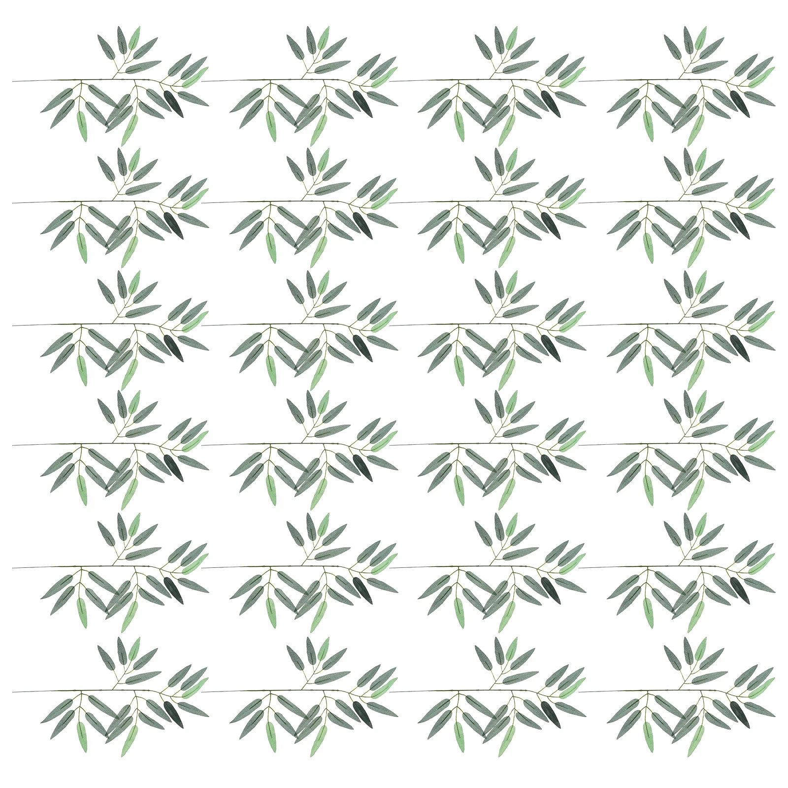 

50Pcs Lifelike Artificial Green Bamboo Leaves Decorative Plants for Home Wedding Party Decoration Fake Bamboo Leaves