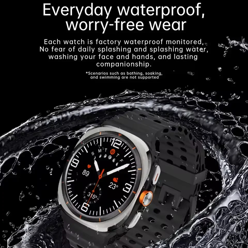 Next Generation U8 Smart Watch Ultimate 4G 5G SIM Card Video Calling GPS Compass WIFI Rotary Camera International 1480mAhBattery